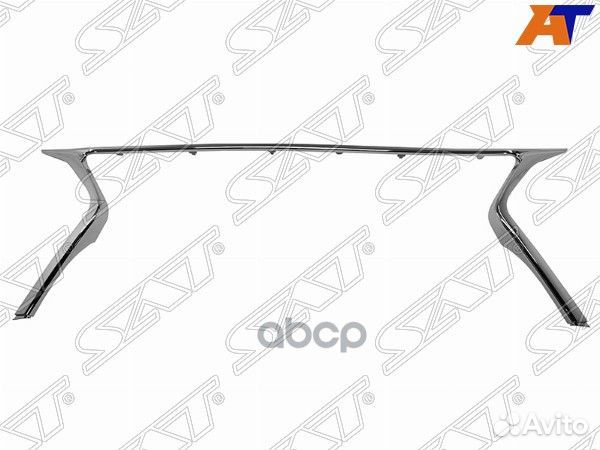 Молдинг решетки Lexus RX 12-15 (F-sport)