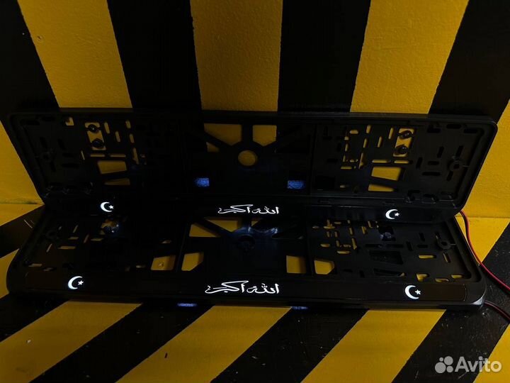 Номерные рамки с подсветкой ваш дизайн