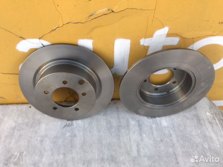 Тормозные диски зад mitsubishi outlander xl