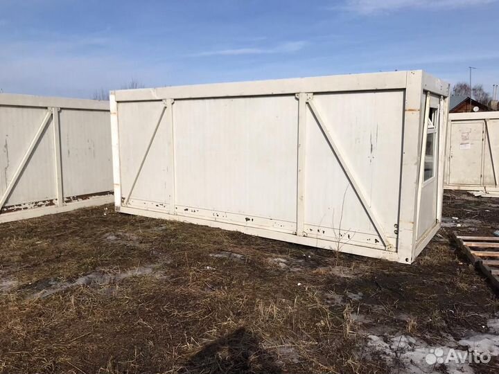Аренда теплой бытовки вагончика