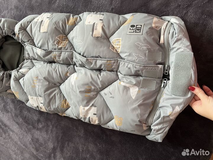 Продам зимний конверт от LeoKid в коляску