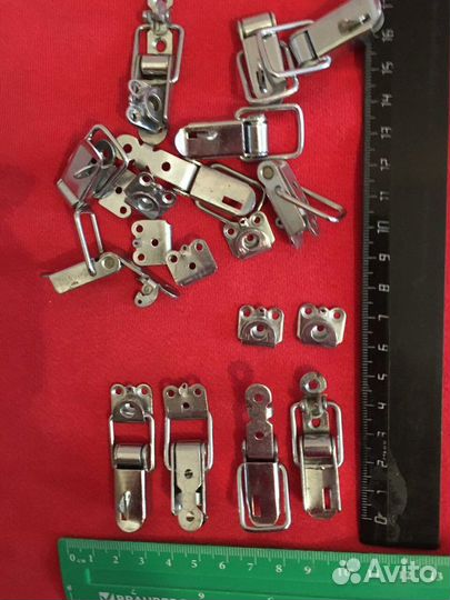 Фурнитура, замок-защелка, петли ограничительные