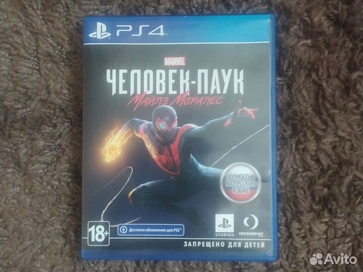 Игры для приставок ps4 человек паук майлз моралез