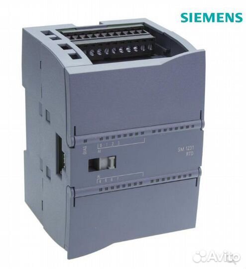 Модуль аналогового ввода Siemens S-1200 SM 1231RTD