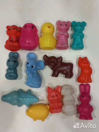 Детские игрушки СССР. Пластмасса