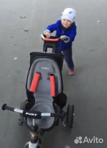 Детский трехколесный ведосипед Puky