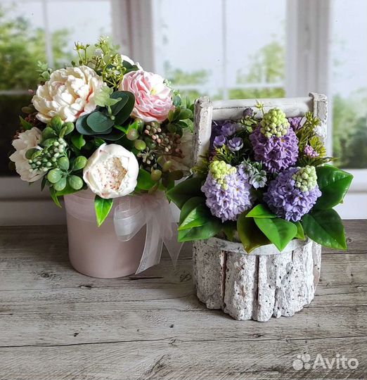 Букет цветов из мыла
