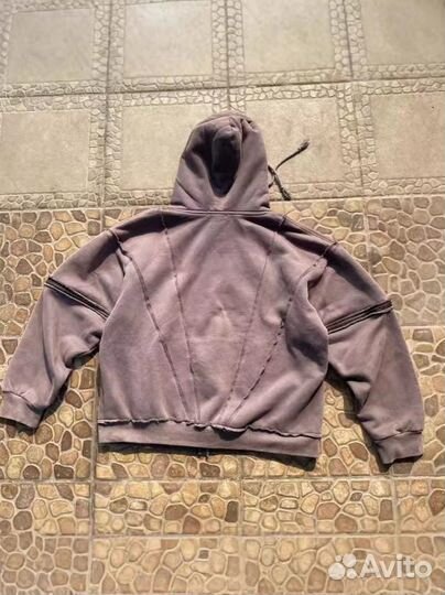 Зип Худи Balenciaga Distressed Zip type