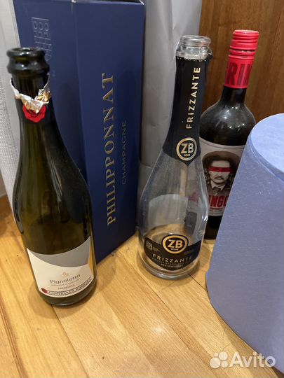 Бутылки из-под шампанского и вина (творчество)