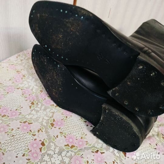 Сапоги хромовые