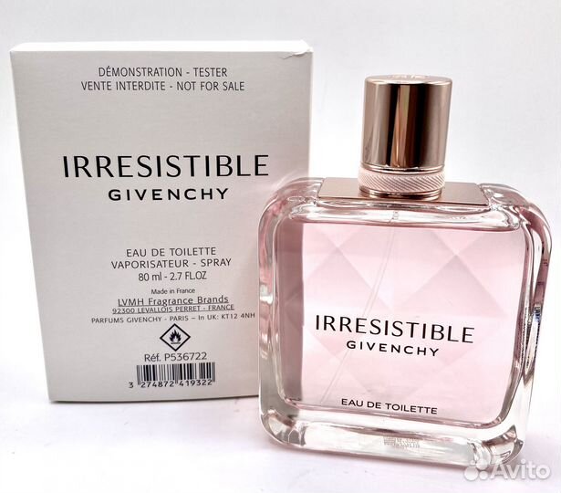 Givenchy Irresistible edt тестер 80 мл, оригинал