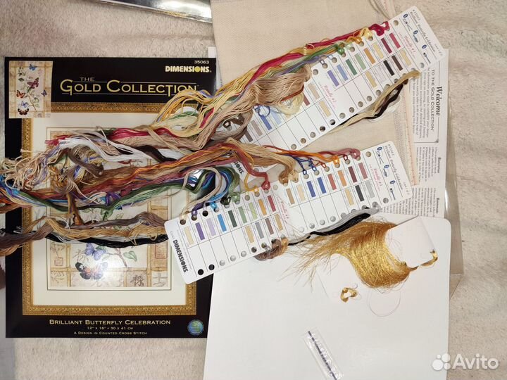 Вышивка крестом набор dimensions