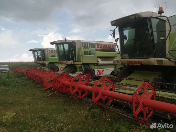 Услуги по уборке урожая