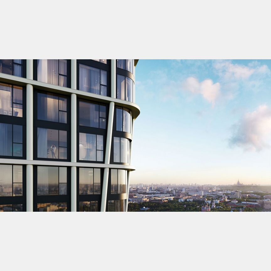 1-к. квартира, 45,1 м², 12/16 эт.