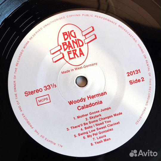 LP Woody Herman - Caladonia (W-Germany) Jazz