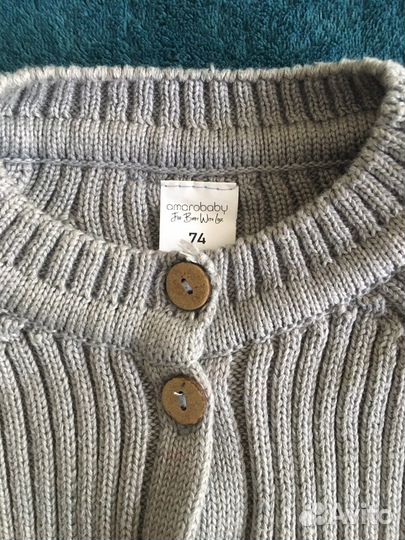 Вязанный комбинезон детский