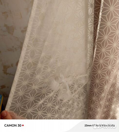 Комплект шторы и тюль бу