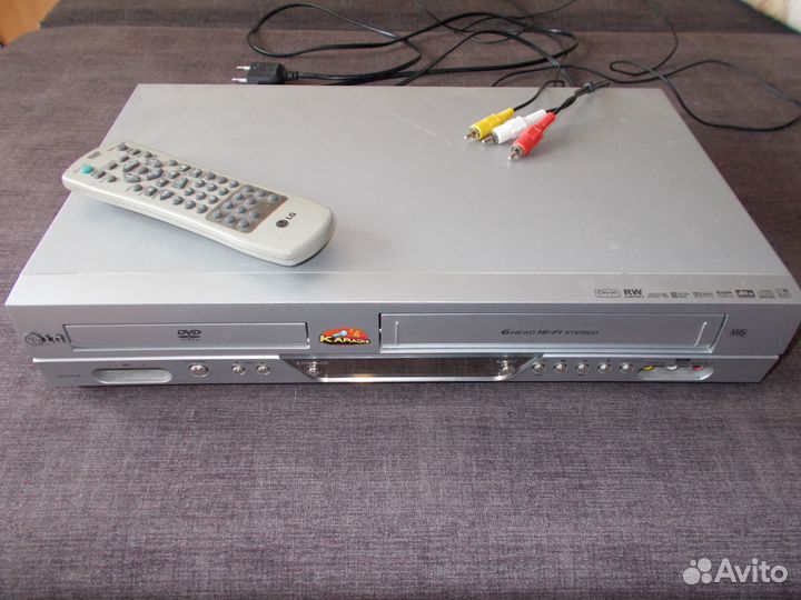 LG dvd и видеоплеер в одном модель dck 473 b