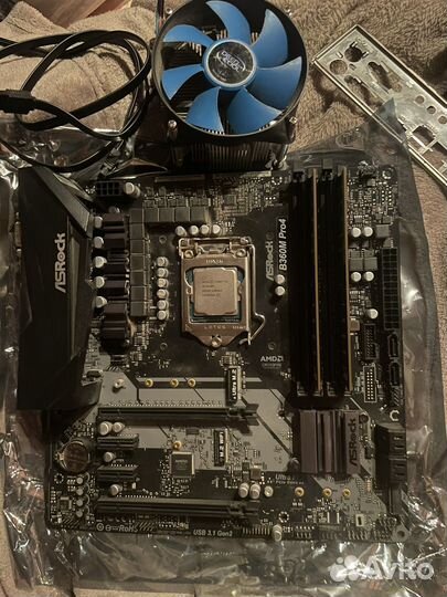 Процессор i5 9400f + кулер в подарок