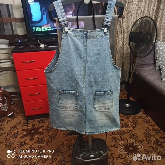 Сарафан джинсовый