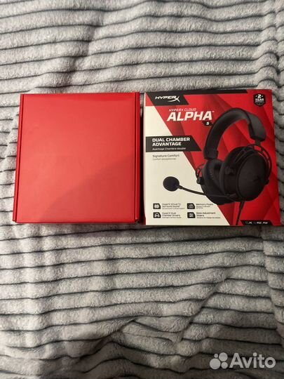 Наушники hyperx cloud alpha s