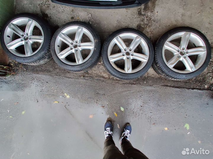 Диски audi R18 9j с Michelin CrossClimate 245/40