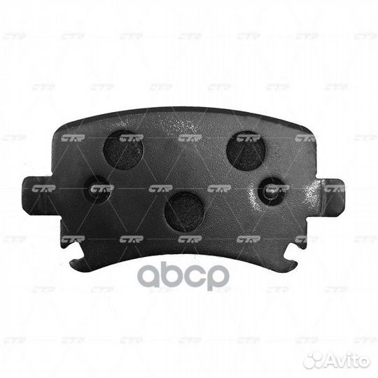 Ckvw-8 Колодки тормозные дисковые зад LCV