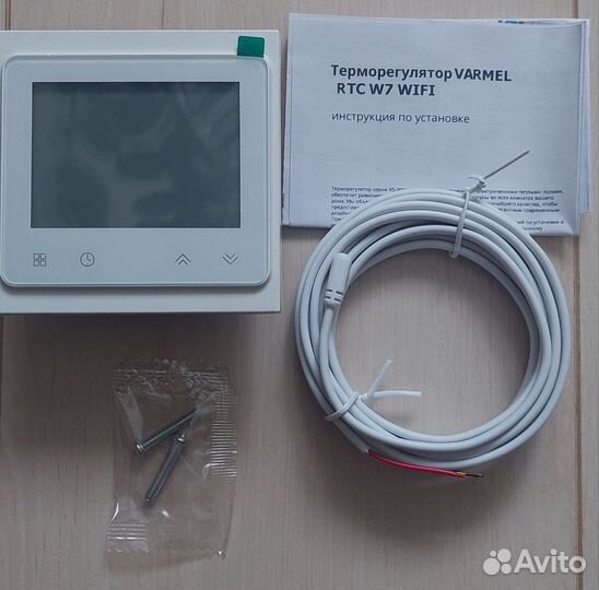 Терморегулятор Varmel RTC W7 с Wi-Fi (белый)