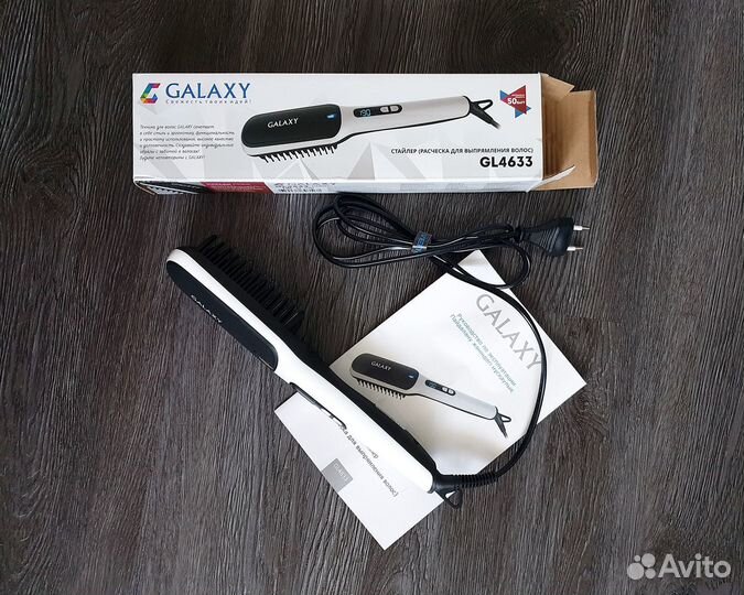 Новый стайлер Galaxy GL4633 расческа выпрямитель