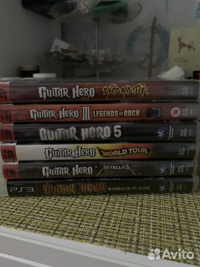 Guitar hero ps3 коллекция на 6 дисках