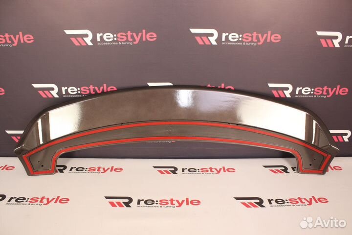 Спойлер Mitsubishi Outlander 12-19г Коричневый Тем