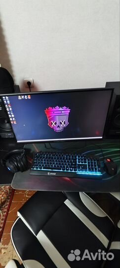 Игровой пк в сборе с монитором