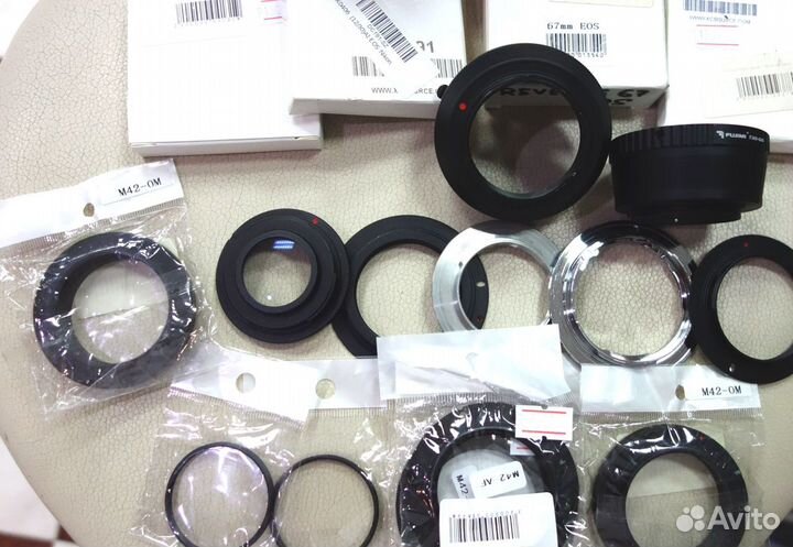 Адаптеры M42 Canon, Nikon, Sony, micro4/3, Fuji