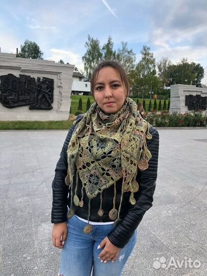 Шаль, бактус