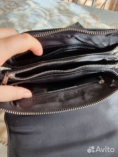 Сумка мужская натуральная кожа