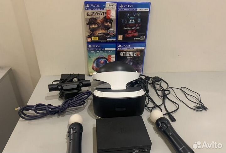 Шлем sony ps4 vr