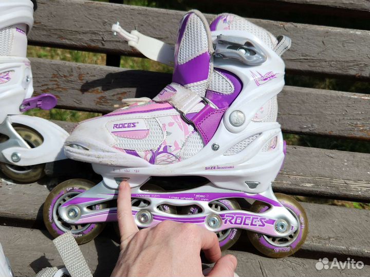Роликовые коньки детские roces