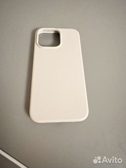 Чехол на iPhone 15 pro max, серый