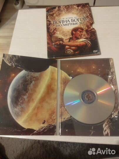 DVD двд Война богов. Бессмертные. 3D. 2011. США