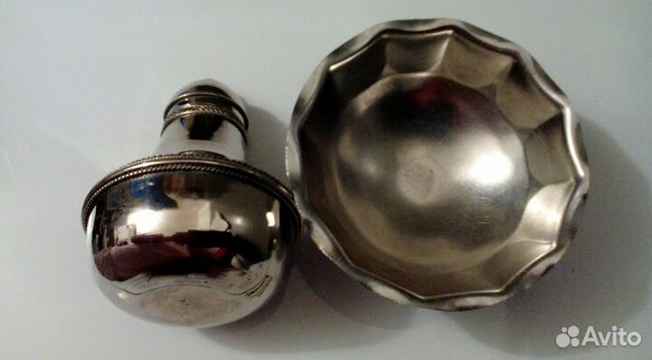 Чайница и мороженица/металл.нерж./ссср-60-70 г