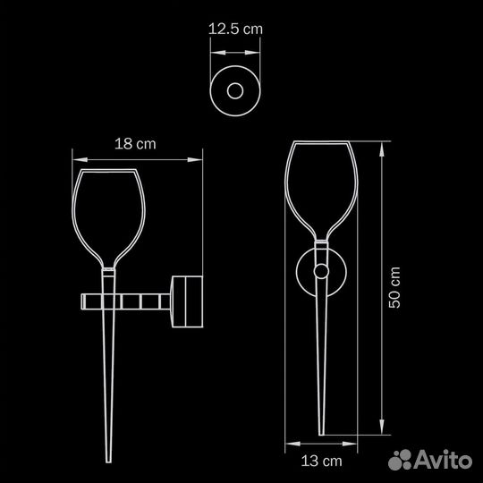 Бра Lightstar Meta Duovo 807610