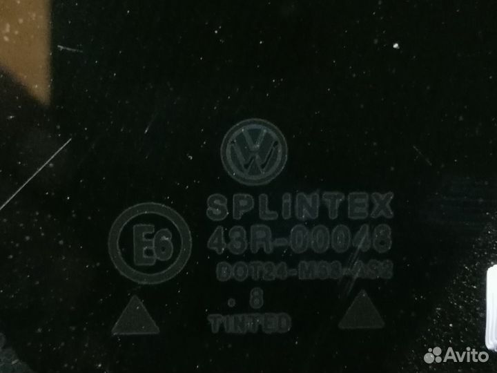 Стекло глухое левое Volkswagen Passat B5 1996-2000