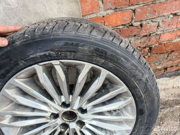 Equus запасное колесо диск шина r18