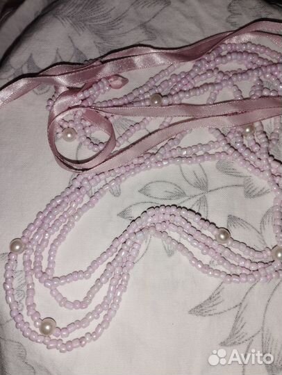 Пояс из бисера