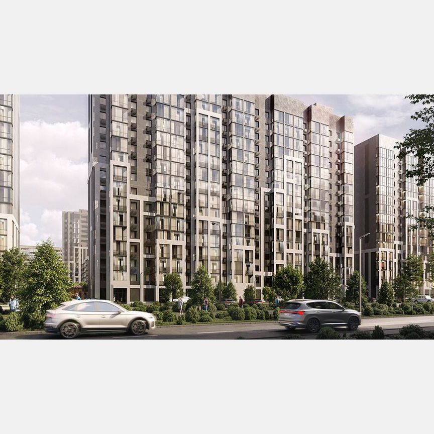 3-к. квартира, 76,7 м², 2/15 эт.