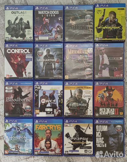 Игры PS 4