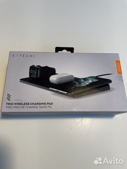 Беспроводная зарядка Satechi Trio (для apple)