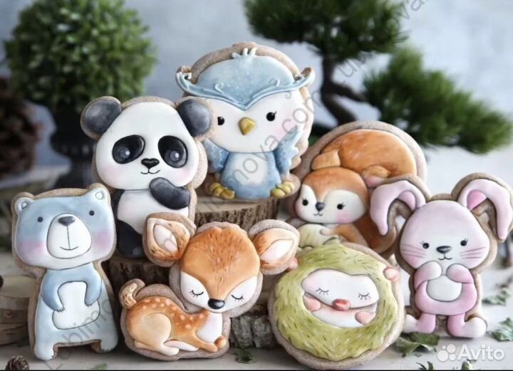 Набор форм для пряников+трафареты