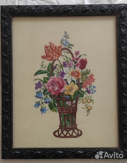 Картины вышивка гладью коллекция