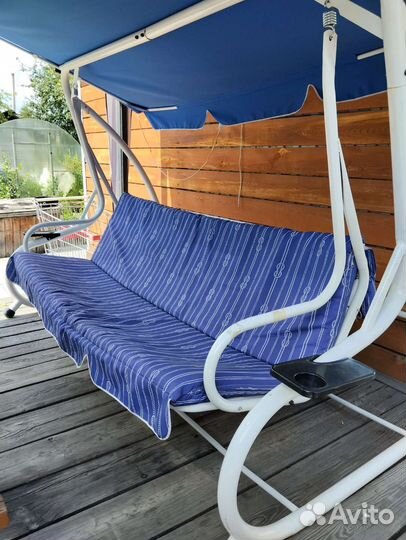 Садовые качели бу